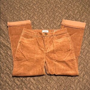 Wrangler Women's Camel Color Corduroy Pants NWOT